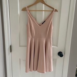Blush Lulu’s skater dress